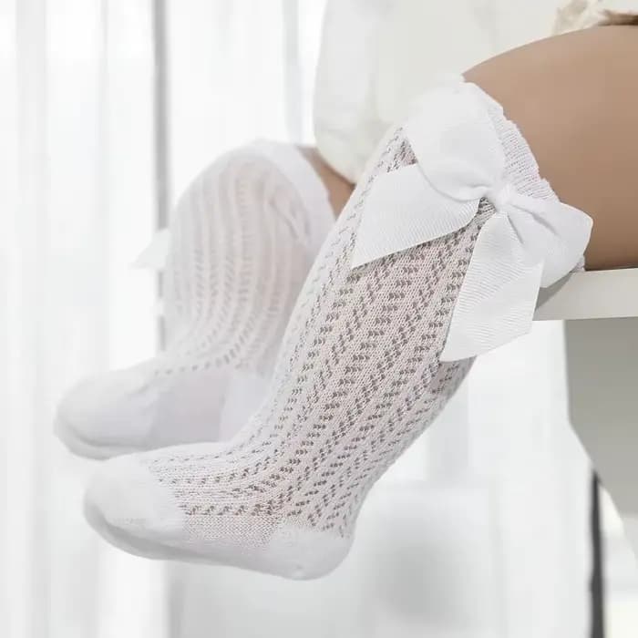 Chaussettes d'été en coton pour bébé fille de 0 à 24 mois