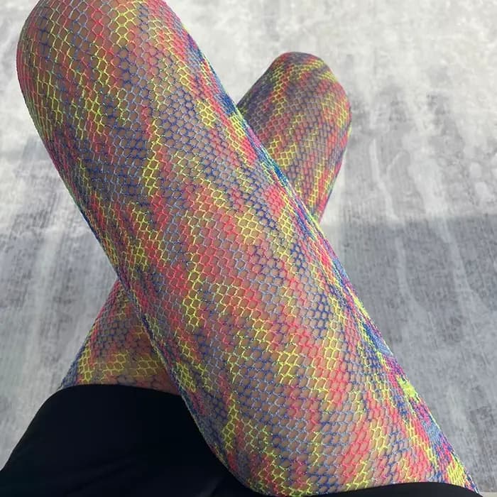 Collants colorés 2026 - Colorés, tendance, dégradés, avec des trous