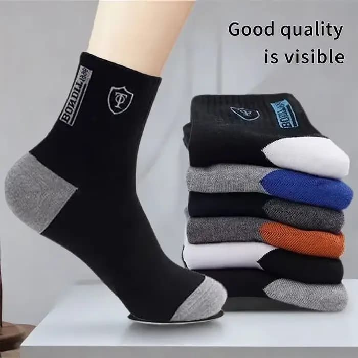 9/18 paires de chaussettes de sport pour hommes - respirantes et anti-transpiration