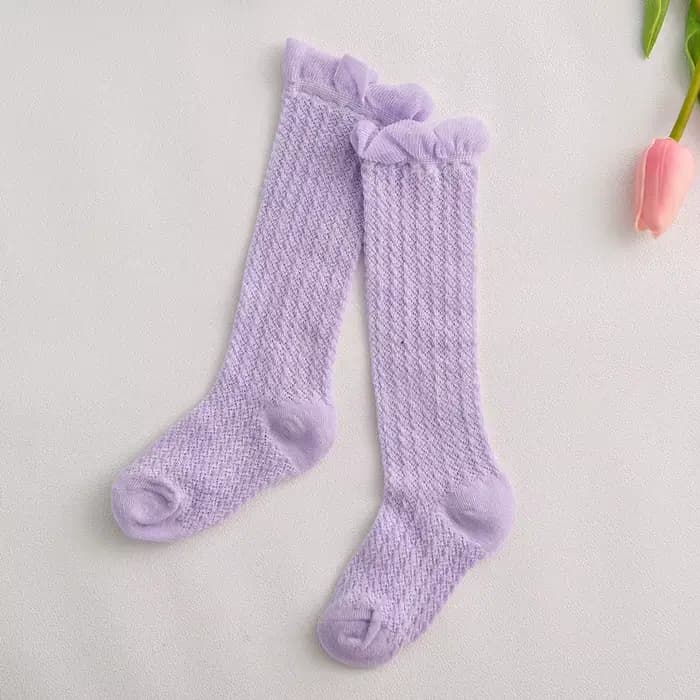 Chaussettes d'été en coton pour bébés filles de 0 à 6 ans