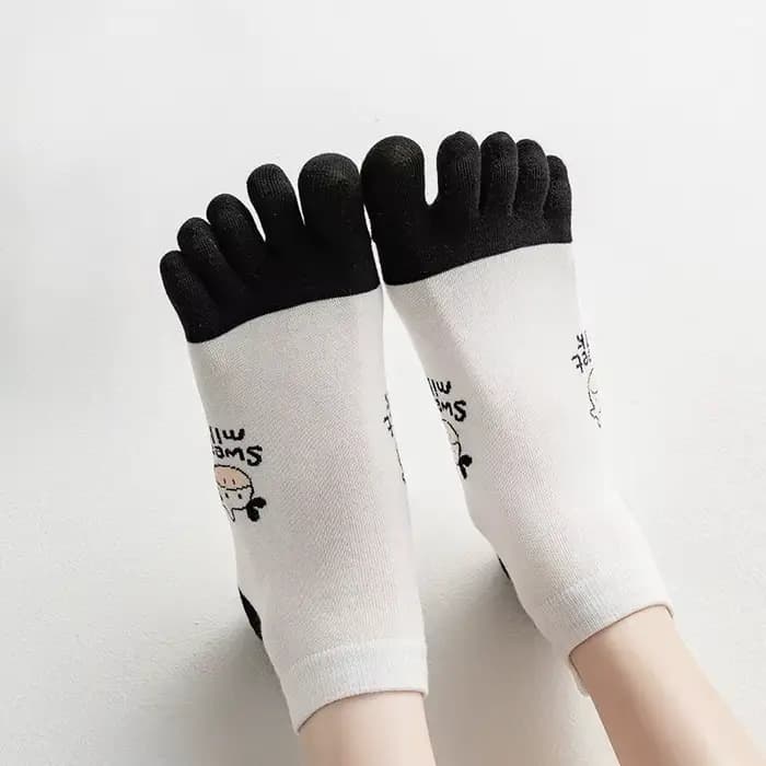 5 paires de chaussettes à cinq doigts pour femmes