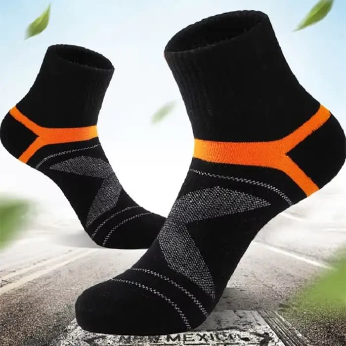 3 paires de chaussettes noires de haute qualité pour hommes