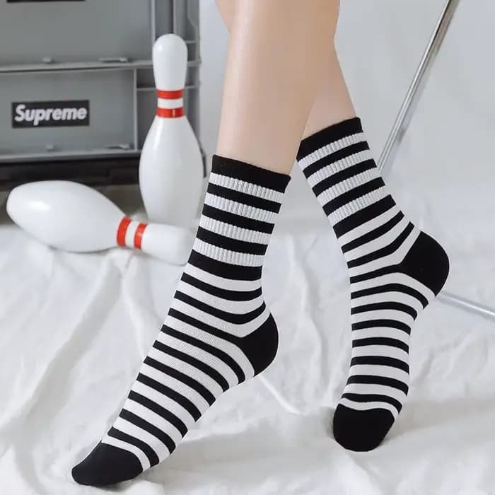 Chaussettes mignonnes imprimées de vache pour femmes