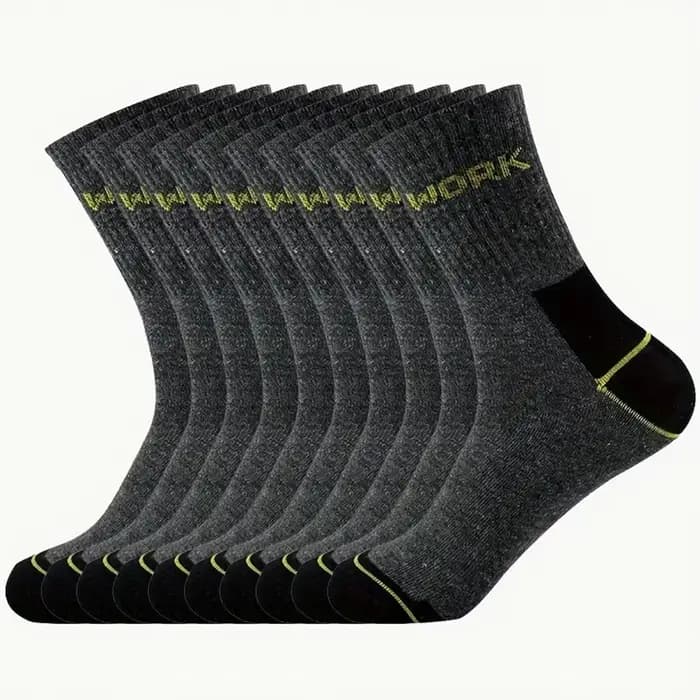 6/12 paires de chaussettes à Tube moyen anti-odeur pour hommes d'affaires de haute qualité absorbant la sueur respirant