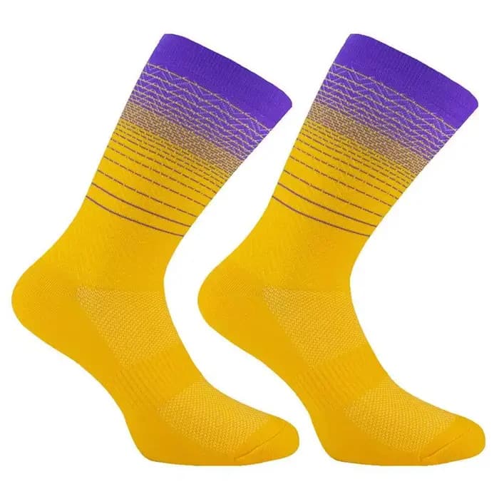  Chaussettes de cyclisme respirantes évacuant l'humidité