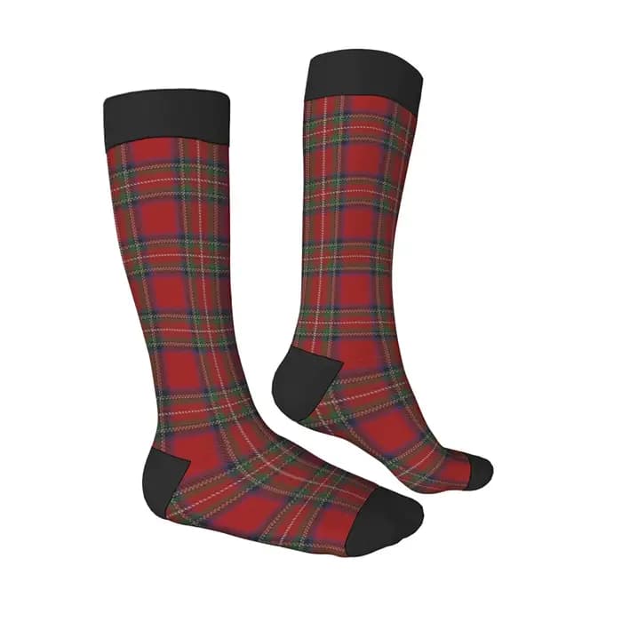 Bas confortables et chauds pour femmes, chaussettes mignonnes, Style Harajuku, cadeau d'halloween, lignes vertes, bleues et autres couleurs