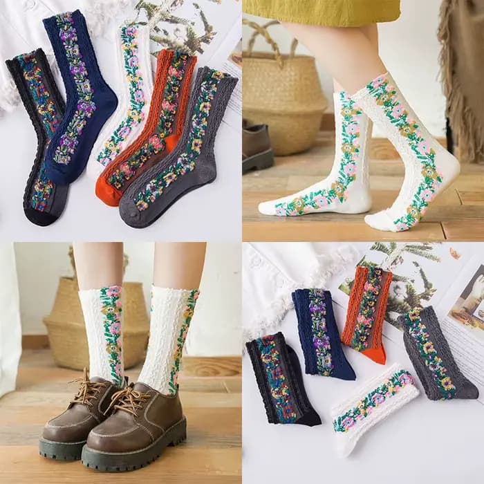 5 paires de chaussettes pour femmes