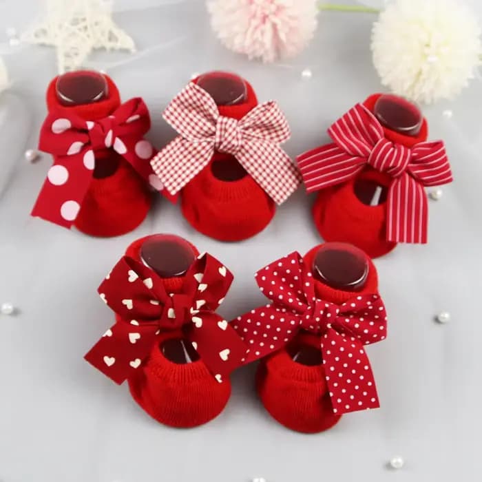 Chaussettes bébé nouveau-né mignon fille princesse