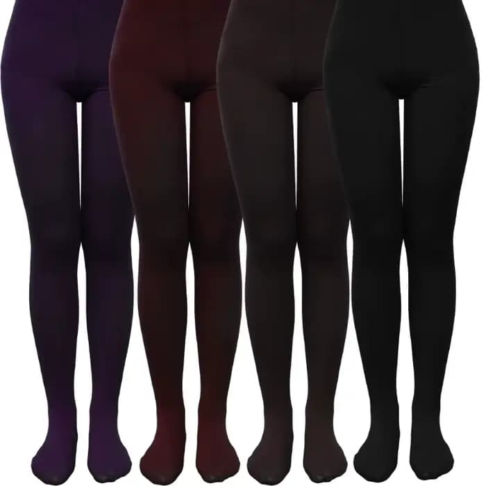 Collants extensibles en velours pour femmes
