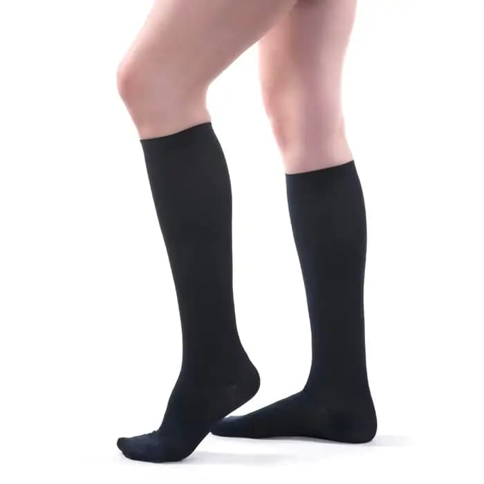 Chaussettes de compression 30-40 mmHg pour femmes et hommes, soutien ferme gradué pour les varices, les œdèmes, les grossesses et la récupération