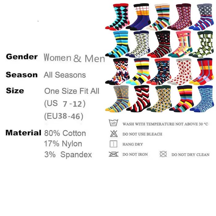 Offre spéciale hommes chaussettes 2025 nouveau coloré