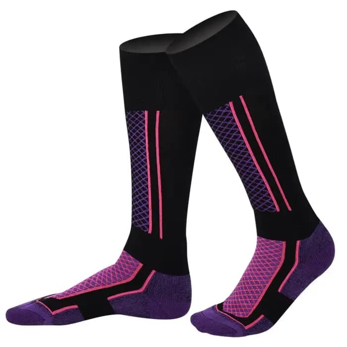Chaussettes thermiques à haute élasticité pour hommes et femmes