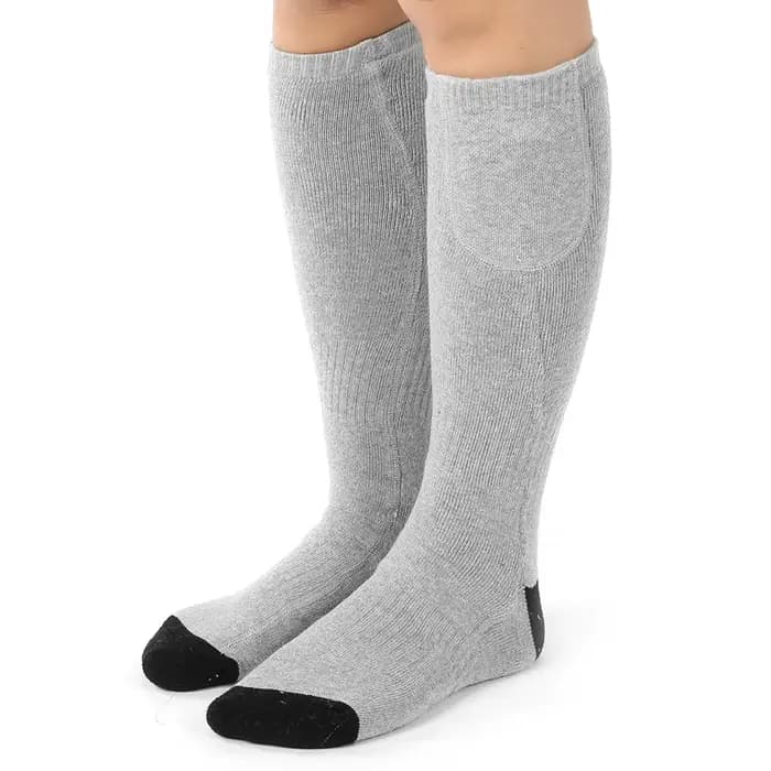 Chaussettes chauffantes électriques chaussettes chauffantes électriques hommes femmes batterie thermique coton chauffant chaussettes d'hiver chaussettes chauffantes chaussettes chauffantes