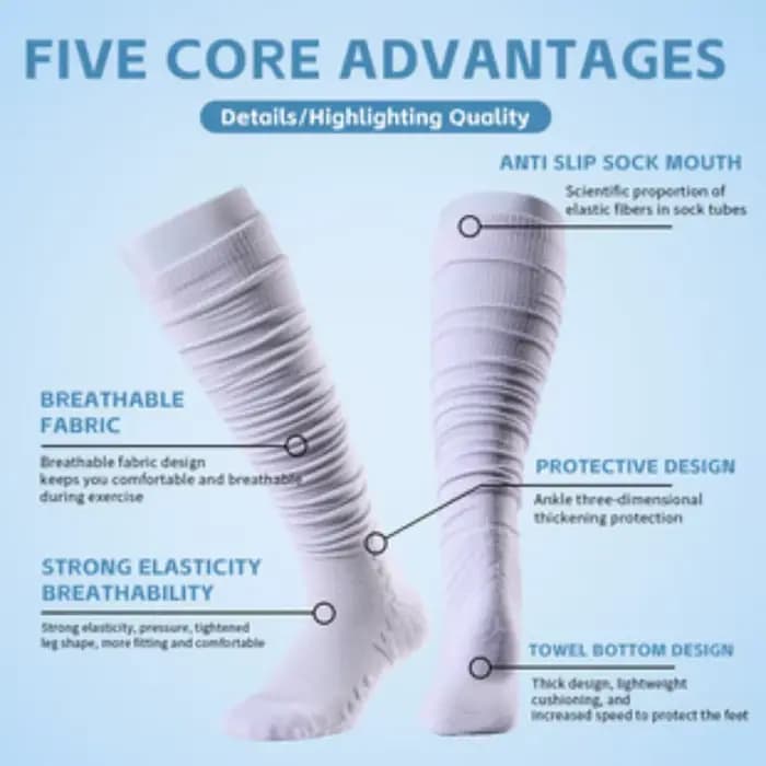 Chaussettes de sport pour hommes et femmes