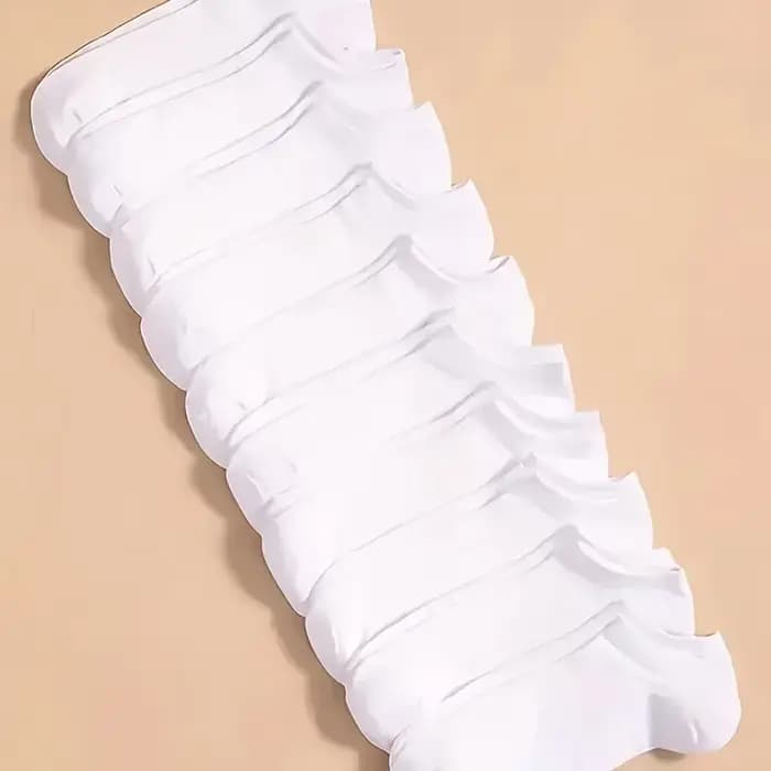 10 ou 20 ou 40 paires unisexe solide coton chaussettes hommes femmes coupe basse cheville chaussettes en vrac noir blanc gris chaussettes doux léger