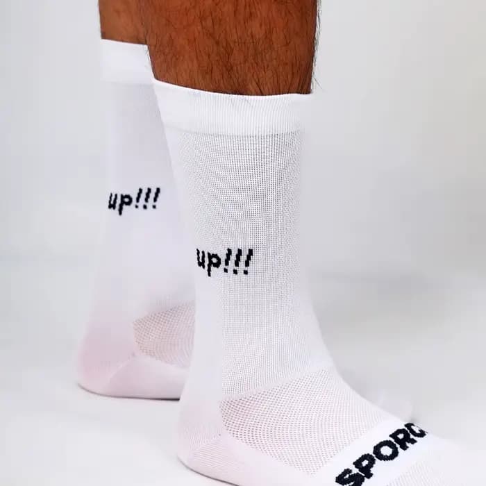 Chaussettes de cyclisme Sporcks avec motif lettres