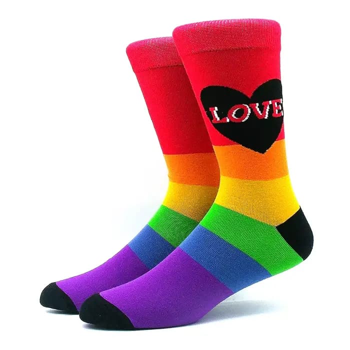Chaussettes d'hiver colorées pour hommes et femmes, en coton peigné, chaudes, bas joyeux, robe d'affaires