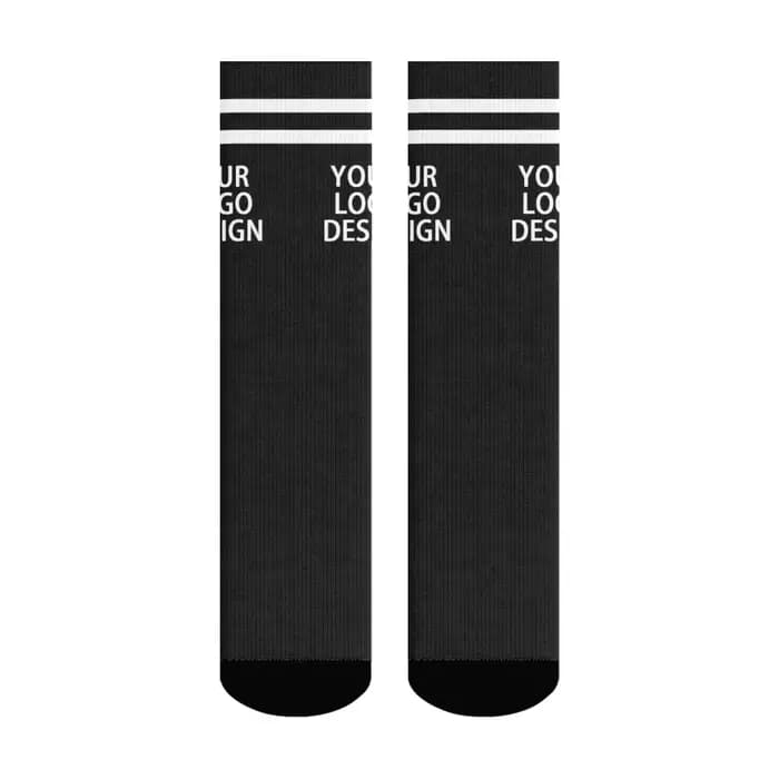 Chaussettes personnalisées avec logo avatar pour hommes et femmes