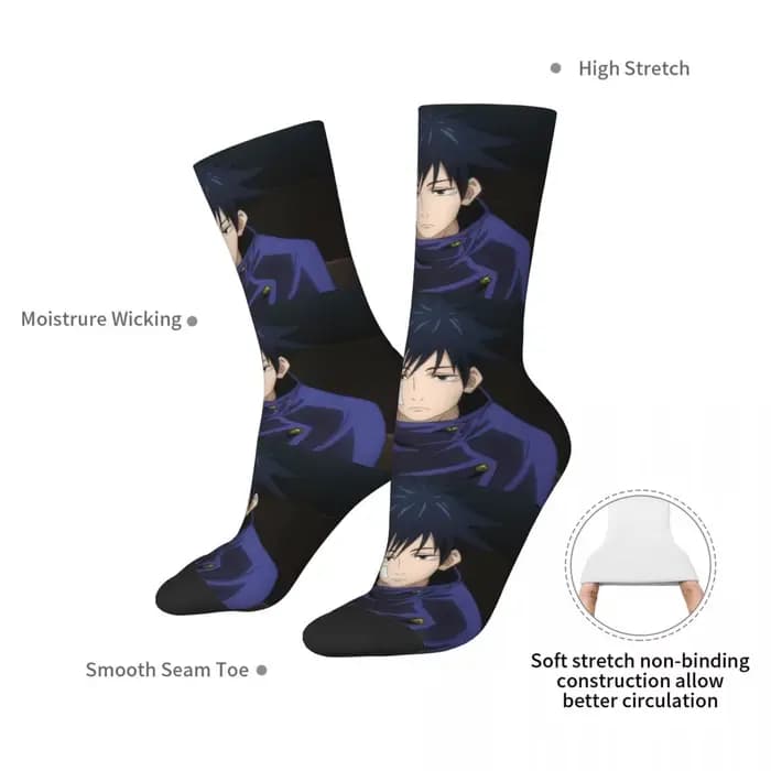 Megumi Besto Fri/h Chaussettes Anime pour Homme et Femme