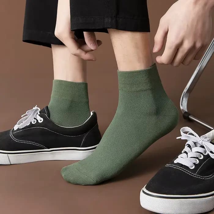 Chaussettes décontractées en coton pour hommes