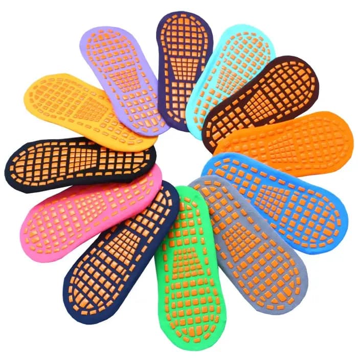 12 paires/lot chaussettes Trampoline adulte et enfant