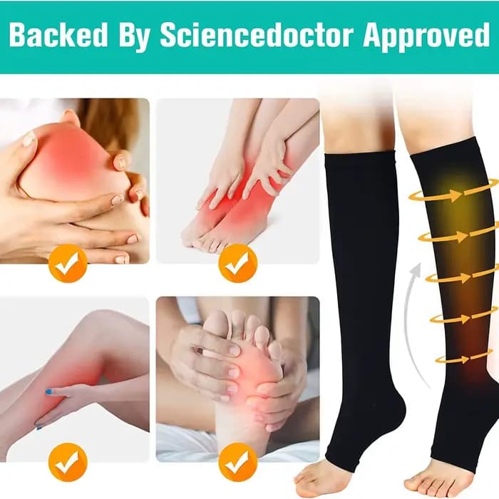 Chaussettes de Compression S-XXL médicales pour prévenir les varices