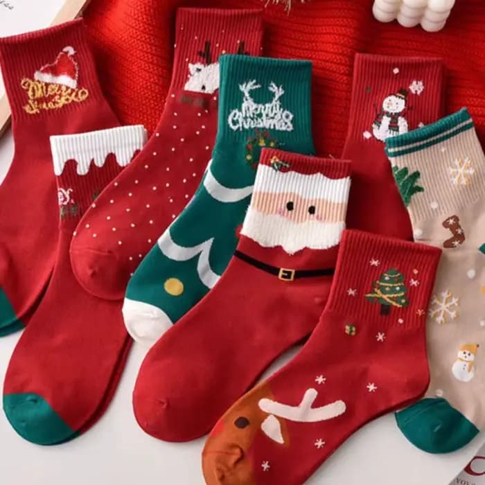 5 paires de chaussettes hautes à la cheville