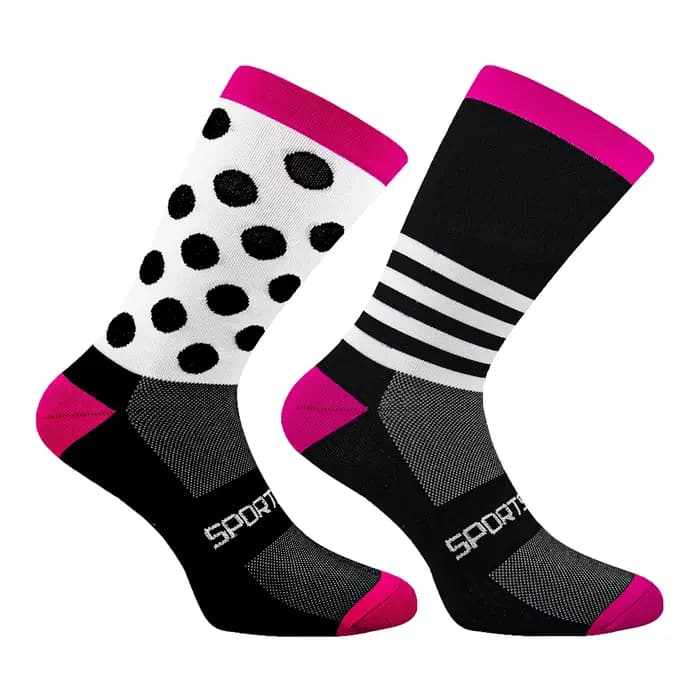 Chaussettes de cyclisme respirantes et évac80-l'humidité, vêtements professionnels, chaussettes de sport de vélo, chaussettes de fitness multifonctionnelles, chaussettes de course à pied