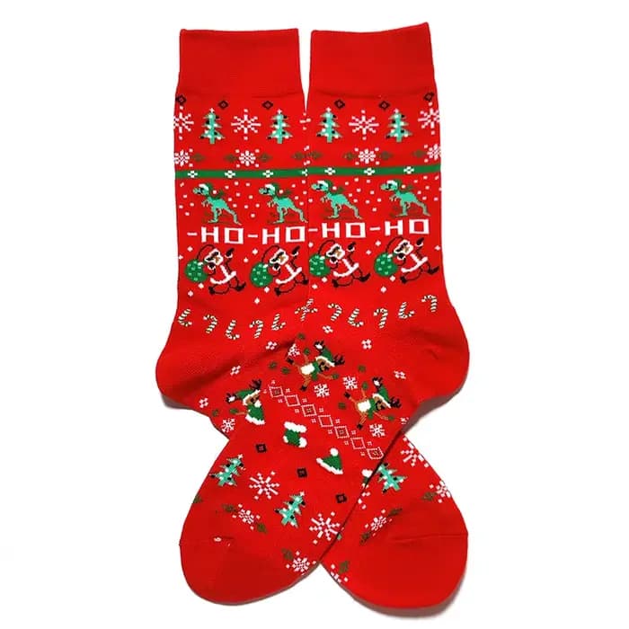 2025 nouveaux hommes chaussettes de noël nouvel an drôle flocon de neige bière père