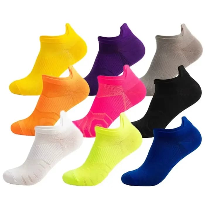 Hommes chaussettes de course basket-ball respirant anti-dérapant Sport cyclisme marche femmes en plein air chaussette coton athlétique pas de sueur
