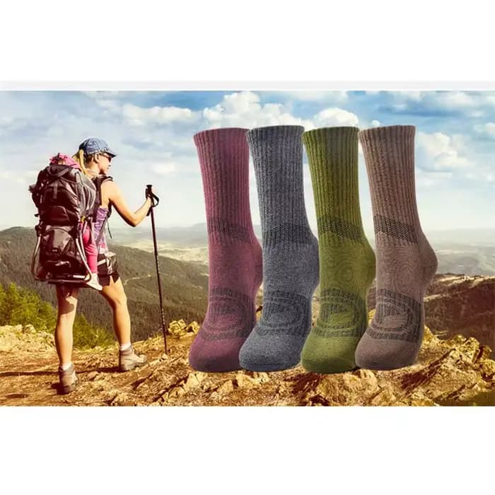 Chaussettes de randonnée respirantes pour hommes et femmes