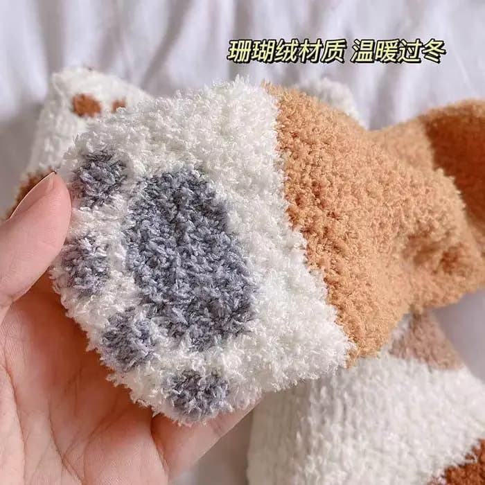 Chaussettes floues pour femmes hiver chaud doux confortable moelleux microfibre maison pantoufle de couchage chaussettes bas pour femmes