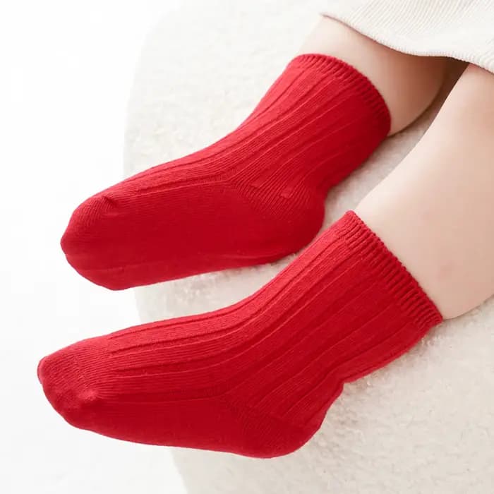 Chaussettes chaudes en tricot pour bébés filles