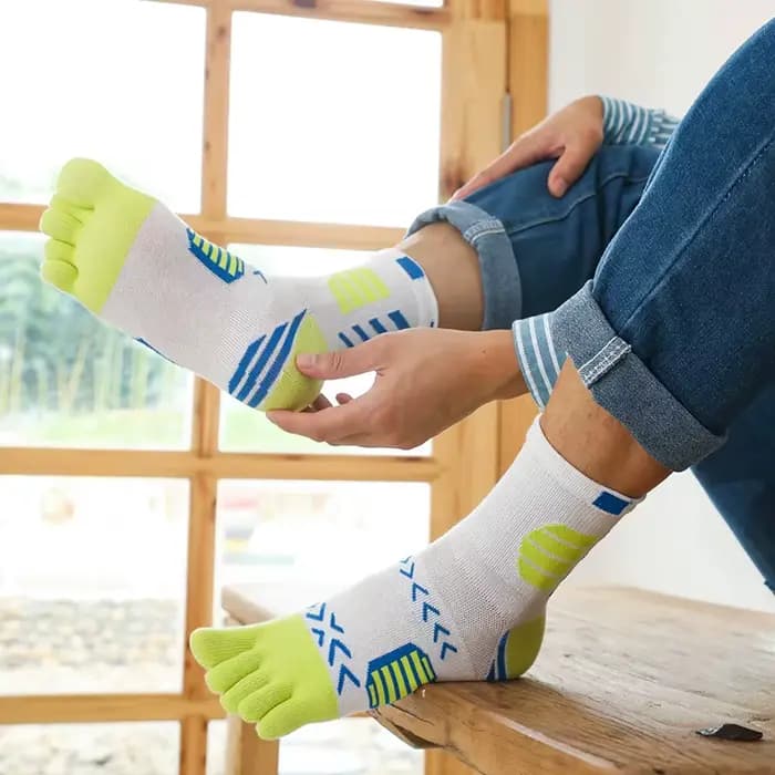 5 paires de chaussettes de Sport à Compression en pur coton