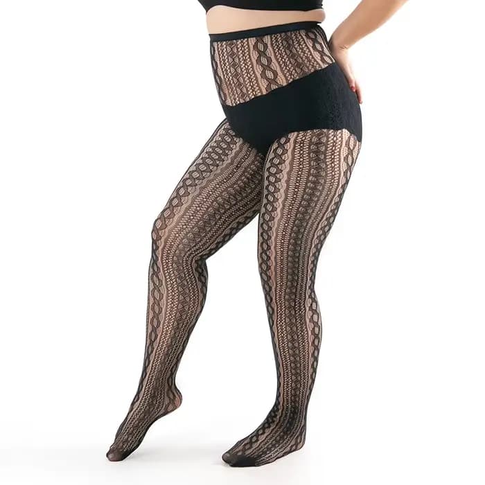 Collants grande taille Anti-crochet résistant aux déchirures Super élastique magique sans couture