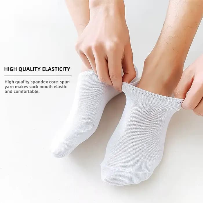 5/10 paires de chaussettes invisibles pour hommes