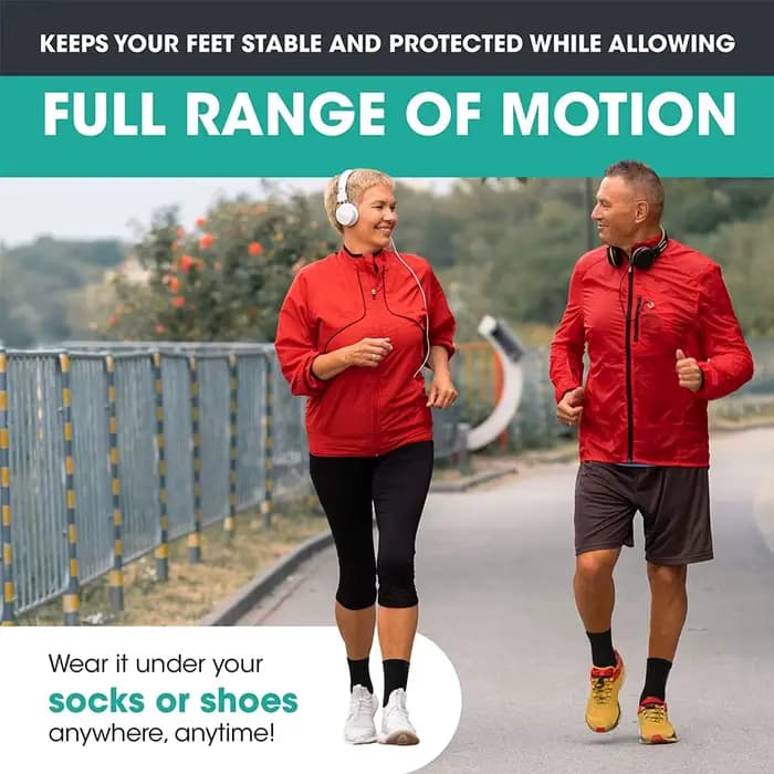 Manchons de pied de récupération de compression en cuivre, chaussettes pour fasciite plantaire, orteil d'arc, gonflement SAP, collier de talon, manchon de rinçage, 1 paire