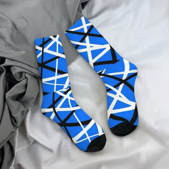 Chaussettes Vintage Van Symbol Heavy Metal pour hommes