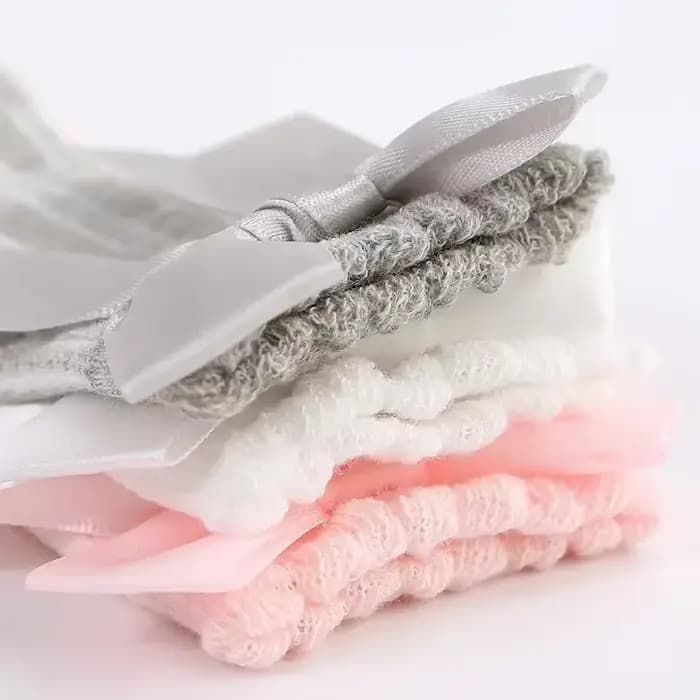 Chaussettes pour nouveau-né fille, printemps, été, automne, chaussettes antidérapantes pour ramper au sol, mignonnes, gros nœud, bas longs aux genoux pour les tout-petits