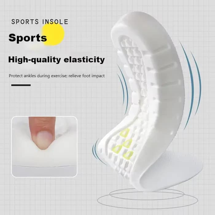 Semelles intérieures de Sport souples pour chaussures déodorantes semelle intérieure de course confortable pour pieds