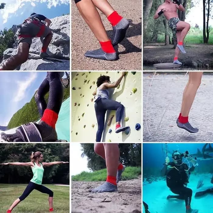 Chaussettes à cinq doigts