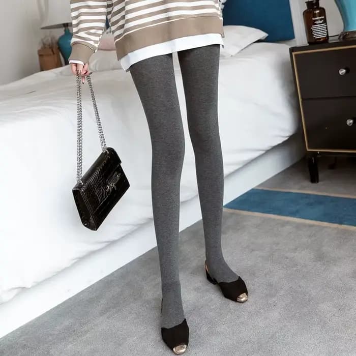 180g grande taille collants pour femmes Sexy épaissir laine tissu