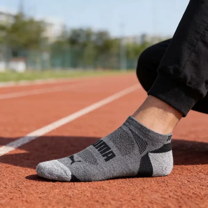 PUMA Nouvelles chaussettes de sport décontractées bicolores en tricot