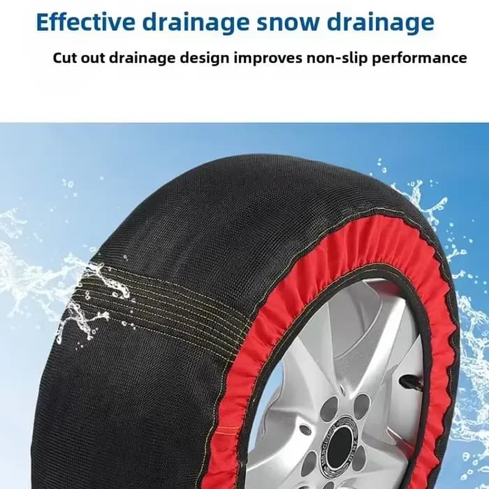 Chaussettes antidérapantes pour voiture, alternative aux chaînes à neige, dispositif de traction pour véhicules automobiles, camping-cars et SUV