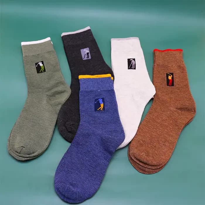 Chaussettes longues décontractées d'affaires pour hommes