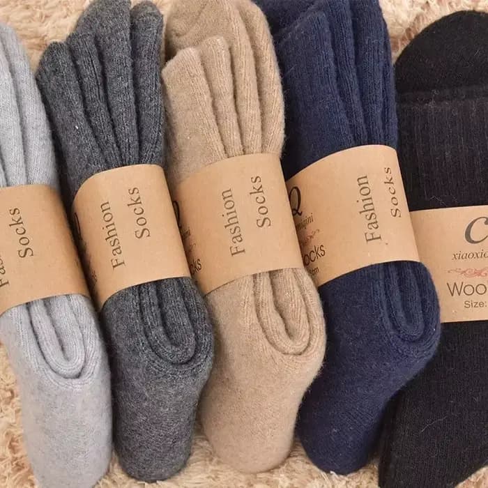 Chaussettes en laine mérinos Super épaisses pour hommes