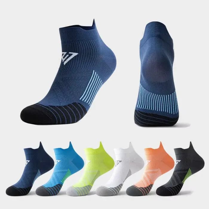 4 paires/lot hommes chaussettes de Sport nouveau Anti-transpiration femmes chaussettes de gymnastique hommes respirant cyclisme chaussettes séchage rapide unisexe Fitness chaussettes ensemble