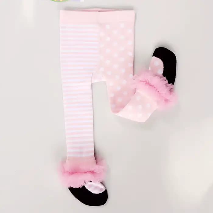 Collants en coton pour bébés filles, collants mignons pour nourrissons, collants de fête et de mariage, bas de mode