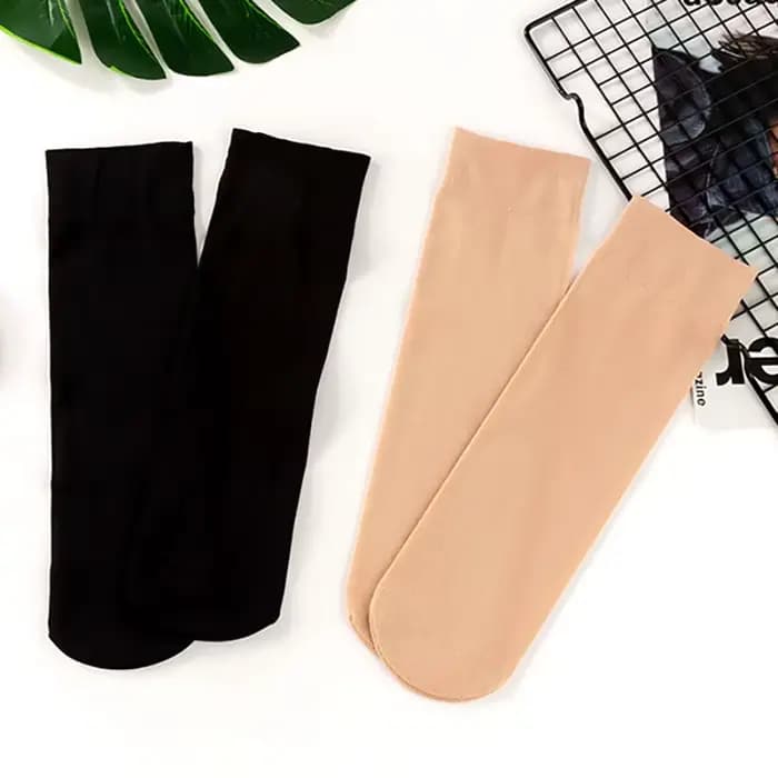 10 paires de chaussettes en velours pour femmes et hommes