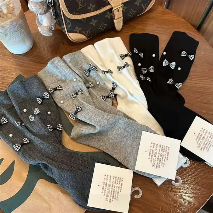 Chaussettes coréennes confortables et respirantes pour femmes